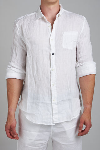 LINEN SHIRT – WHITE