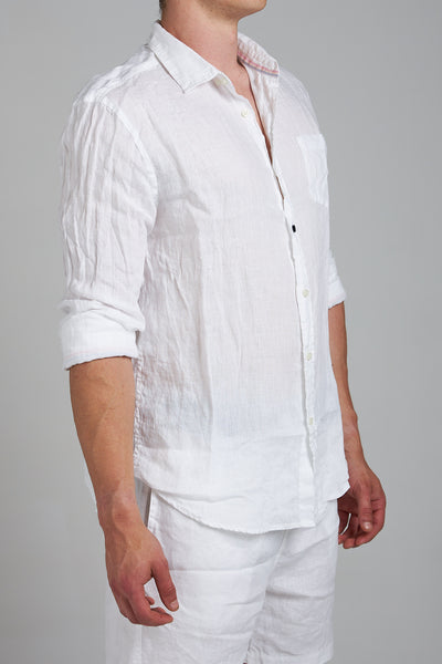 LINEN SHIRT – WHITE