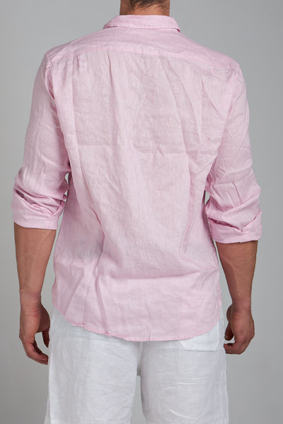 LINEN SHIRT – PINK